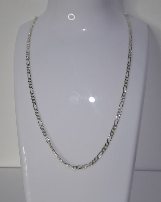 Cadena 3 en 1 plata 925 italiana 60CM
